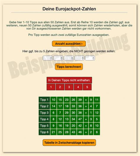 zufällige lottozahlen.